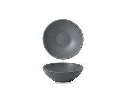 Nourish Seattle Grey Shallow Bowl